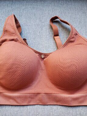 BNWoT BREEZIES intimates autumn orange / rust soft comfy support cup (38B)